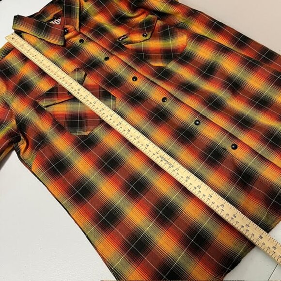 Dixxon Womens Hatebreed Flannel Shirt 2X - Picture 10 of 16